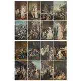 AFTER WILLIAM HOGARTH (1697-1764), stipple engravings by E. Jackson Stodart, pencil, offered Jul 2023