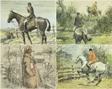 The Gunner by "Snaffles" Charles Johnson Payne, Stone-Faceder' with Snaffles bit blind stamp and pencil signature, framed and glazed, sold Jul 2023