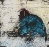 Evening Class Study' on Attic Gallery label by Pete Kosowicz limited edition, print, sold Jul 2023