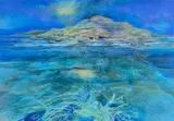 Journey to Paxos by Ronald Lowe, watercolour, sold May 2023