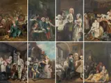 AFTER WILLIAM HOGARTH (1697-1764), stipple engravings by E. Jackson Stodart, print (other), offered May 2023