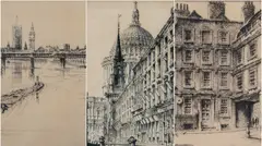 View of Watling St. by William Monk, print (other), offered May 2023
