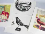coloured lithograph, 'Aldeburgh', artist's proof 1/4, signed in pencil, by Chloe Cheese, lithograph, sold May 2023