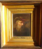 Untitled by Charles Louis Müller, oil on canvas, sold Feb 2022