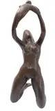 a large and heavy darkly limited edition patinated limited by Laurence Broderick, Bronze, London', offered Feb 2022