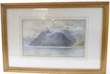 Untitled by Fred R Fitzgerald, watercolour, sold Jan 2022