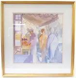 Untitled by Shirley Chalmers, watercolour, sold Jan 2022
