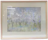 Tocher' lower left by Yvonne Tocher, pastel, sold Jan 2022