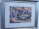Kings Mead Square, Bath by Paul Weaver, watercolour, sold Nov 2021