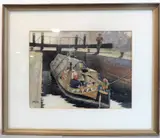 Clara by Fred Jay Girling, watercolour, sold Nov 2021