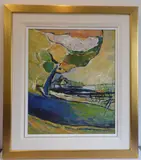 'Seawalk of Silence', oil on canvas, signed (24 x 20 ins, by Kit Shing, oil on canvas, sold Oct 2021
