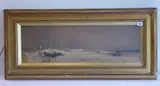 'Caister Sands' (Great Yarmouth), a busy beach scene, signed and by Thomas Bush Hardy, watercolour, sold Oct 2021
