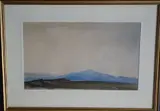 View near Arenig Fawr, Bala by Percy Lancaster, Watercolour, sold Aug 2021