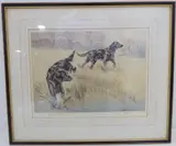 A  limited edition by Henry Wilkinson, etching, sold Aug 2021
