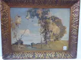 The Blow of the Hill by Grace White, Oil on canvas, sold Jun 2021