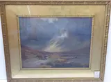 In Glen Estive’ by Henry Hadfield Cubley, Oil on canvas, sold Jun 2021