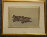 6 ¾ x 10 ½ ins (33 x 42 cms) by Philip Rickman, Watercolour and gouache, sold Jun 2021