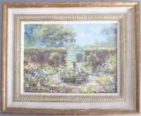 Untitled by Allan Morgan, oil, sold Apr 2021