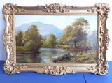 Church Pool on the Conway by George Vicat Cole, oil on canvas, sold Mar 2021