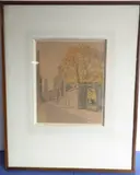 Untitled by Bernard Gotch, watercolour, sold Mar 2021