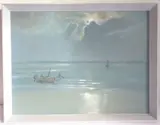Untitled by Lionel Rouse, oil, sold Feb 2021