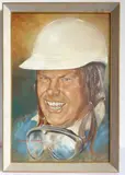 Untitled by Lionel Rouse, oil, sold Feb 2021