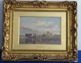 Untitled by Thomas Sidney Cooper, 1857, oil on board, sold Oct 2020