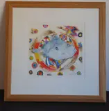 a framed and glazed watercolour study 'John Dory' signed and dated lower right '94, (painting 29.5cm x 31.5cm), labels verso by Tanya Short, watercolour, sold Oct 2020