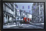 REGENT STREET, LONDON' signed lower right by Csilla Orban, oil on canvas, sold Jul 2020