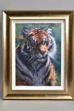 TIGER IN THE SUN' a limited edition print on board by Rolf Harris, print on board, sold Jul 2020