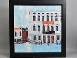 VENETIAN DAWN' Venice in the Morning by Katharine Dove, oil on canvas, sold Jul 2020