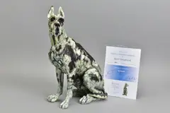 On guard by April Shepherd, oil, sold Jul 2020