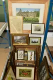 etc, to include John Furnival (British 1933-2020), 'Chateau D'Issan' a drypoint by Pictures And Prints, etching, sold Jul 2020