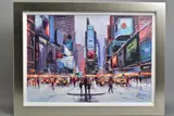 TIMES SQUARE AT TWILIGHT' a limited edition print 18/195 by Henderson Cisz, print, sold Jul 2020