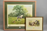 'THE LAZY HAZY DAYS OF SUMMER', a limited edition print, 724/ by David Shepherd, print, offered Jul 2020