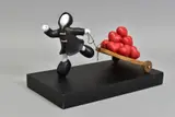 The bringer of love by Mackenzie Thorpe, sculpture, sold Jul 2020
