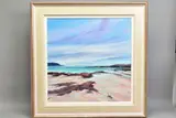 Summer light, sanna bay i by Tom Barron, oil on canvas, sold Jul 2020