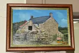 A rural cottage scene by John Hamilton, oil on board, sold Jul 2020