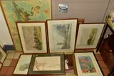 to include 'Clay-Next-The-Sea, Norfolk' by James Priddey, signed by Paintings And Dry Point Etching, ETCHING, sold Jul 2020