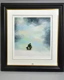 Morning snow by Mackenzie Thorpe, print, sold Jul 2020