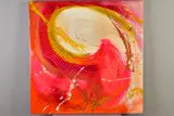 'Dali-Classical FM', an abstract composition from the award winning by Antonio Russo, oil on board, sold Jun 2020