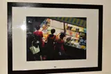 Street food by William John Sims, mixed media, offered Jun 2020