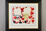'Dancing in Love', a limited edition print of a couple surrounded by Mackenzie Thorpe, print, sold Jun 2020