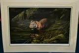 COOLING OFF' a limited edition print of a Tiger 476/850 by Spencer Hodge, print, sold Jun 2020
