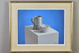 Still life i by Juan Higueras, oil on canvas, offered Jun 2020