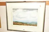 The quantocks above holford, somerset by Frank Egginton, watercolour on paper, offered Jun 2020