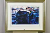 In the shade by Rolf Harris, print, sold Jun 2020