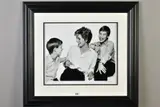 Princess diana, prince willilam, prince harry by John Swannell, giclee, sold Jun 2020