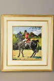 The windsor horse show by Sherree Valentine Daines, oil on board, sold Jun 2020