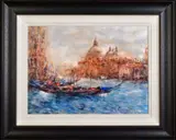 'Santa Maria', a hand embellished Limited Edition print of Venice, by Gary Benfield, print, sold Jun 2020